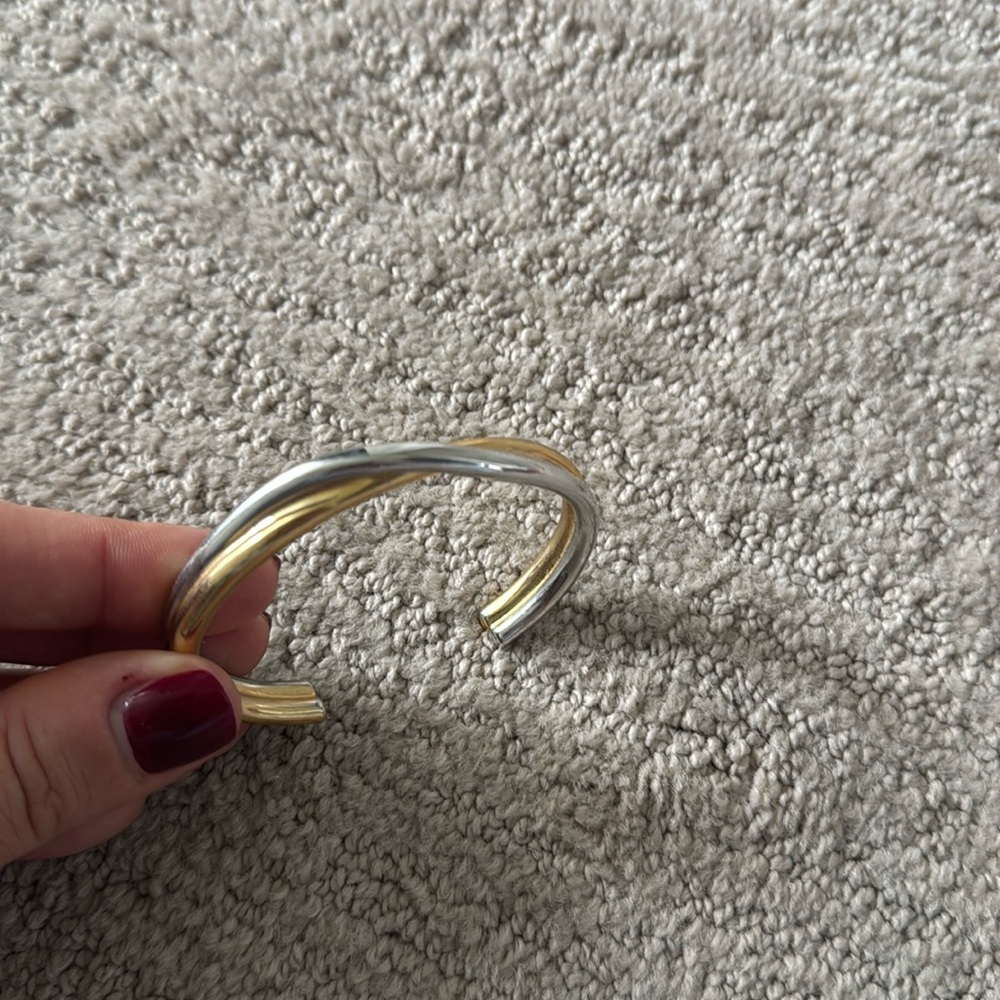 Ann Taylor two tone bangle